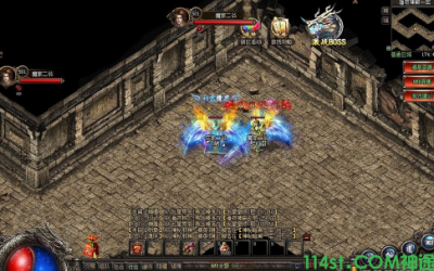 热血神途手游:战士击杀道士总结