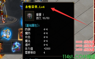 提升战斗能力的必备装备——攻击4-4的永恒LV4勋章