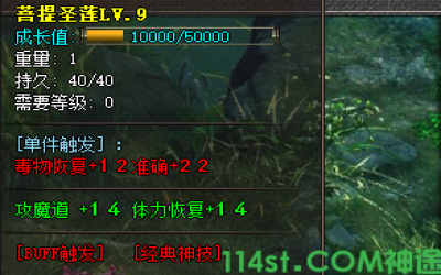 圣莲装备：唯一提升准确敏捷的神器？